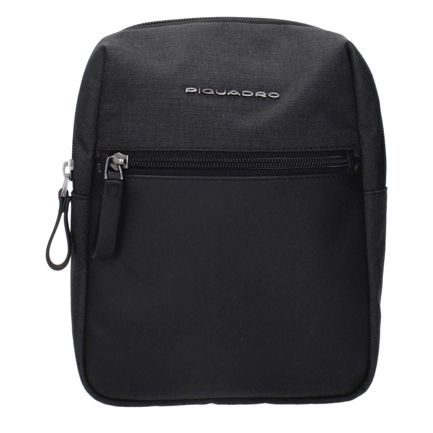 Crossbody Handbag by Piquadro for unisex in fabric black features a transformative sophistication silhouette, showcasing a secure , ample , and versatile crossbody-strap & adjustable-strap for a transformative sophistication look.