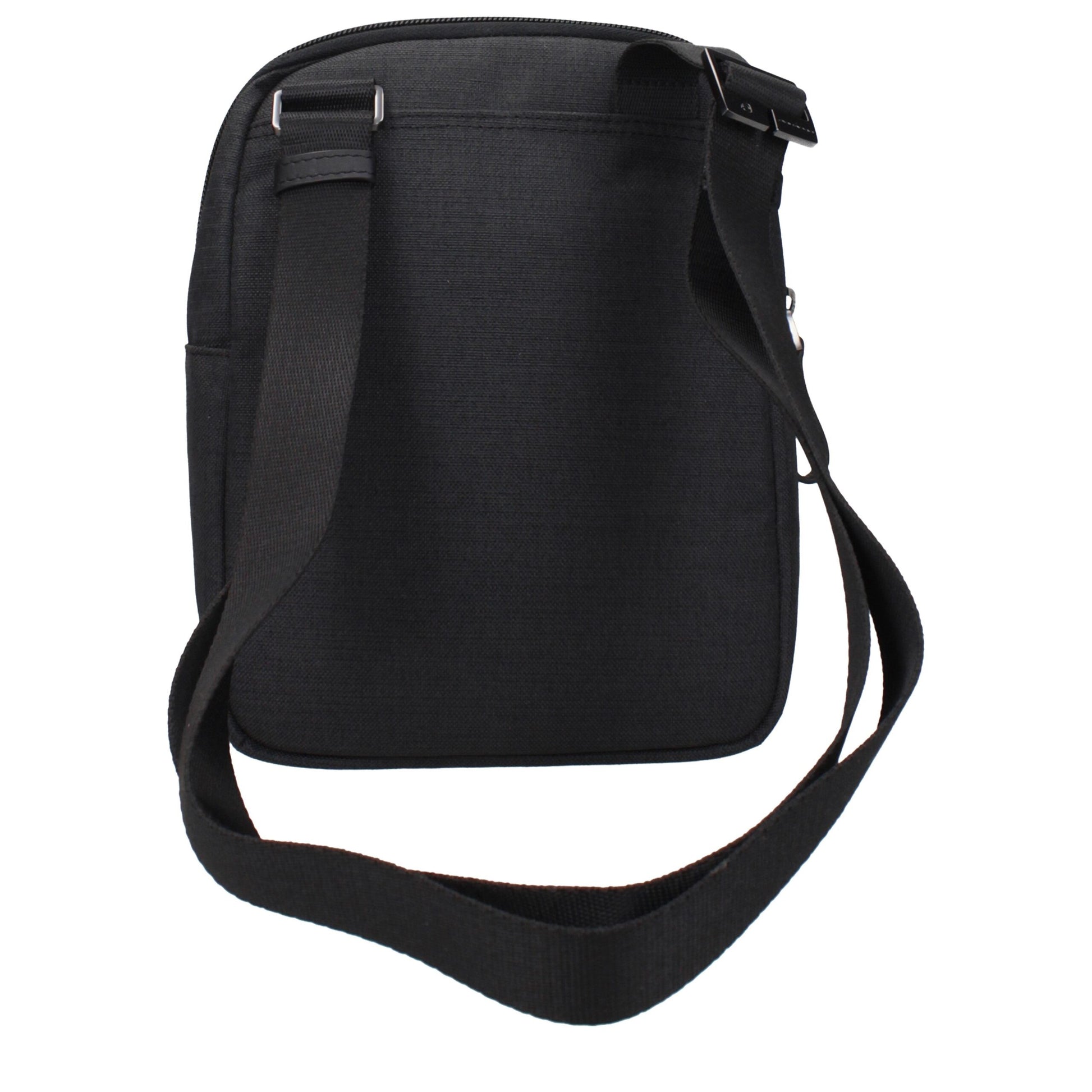 Crossbody Handbag by Piquadro for unisex in fabric black features an versatile silhouette, showcasing a secure and versatile with versatile crossbody-strap & adjustable-strap for a versatile finish.
