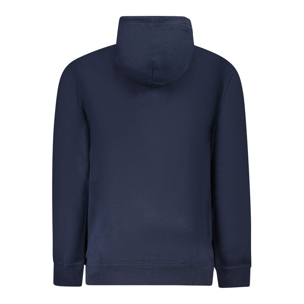 Hooded Sweatshirt Hoodie by Tommy Hilfiger for men in cotton blue & print features an luminous silhouette, showcasing a sophisticated and for a truly luminous look.