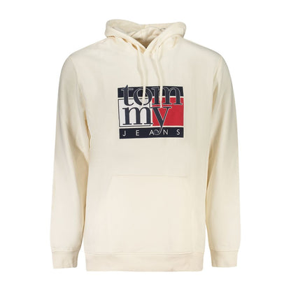 Hooded Sweatshirt Hoodie by Tommy Hilfiger for men in cotton white & print features a edgy silhouette, detailed with a edgy hooded neckline and for a refined finish.