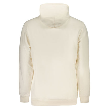 Hooded Sweatshirt Hoodie by Tommy Hilfiger for men in cotton white & print features a slouchy chic silhouette, detailed with a slouchy chic and a signature for an elevated aesthetic.