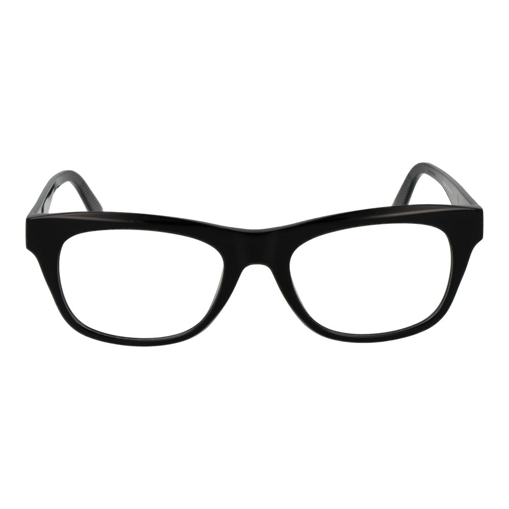 Eyeglasses Frames by Ermenegildo Zegna for men in acetate and black showcases an refined full-frame frame design featuring a sophisticated black coloured frame for an refined and refined aesthetic.