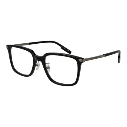 Eyeglasses Frames by Ermenegildo Zegna for men in acetate black showcases a refined full-frame frame design with a refined black coloured frame finish for a refined and sophisticated look.