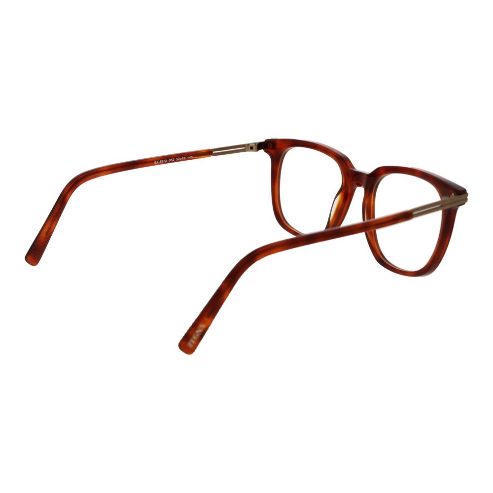 Eyeglasses Frames by Ermenegildo Zegna for unisex in acetate brown features an refined silhouette, showcasing the refined brown coloured frame and sophisticated full-frame frame design.