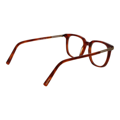 Eyeglasses Frames by Ermenegildo Zegna for unisex in acetate brown features an refined silhouette, showcasing the refined brown coloured frame and sophisticated full-frame frame design.