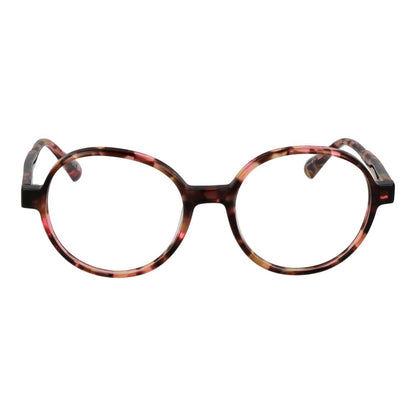 Eyeglasses Frames by Max & Co for women in acetate brown showcases a reflective silhouette, artfully incorporating a sophisticated brown coloured frame with a distinct full-frame frame design.