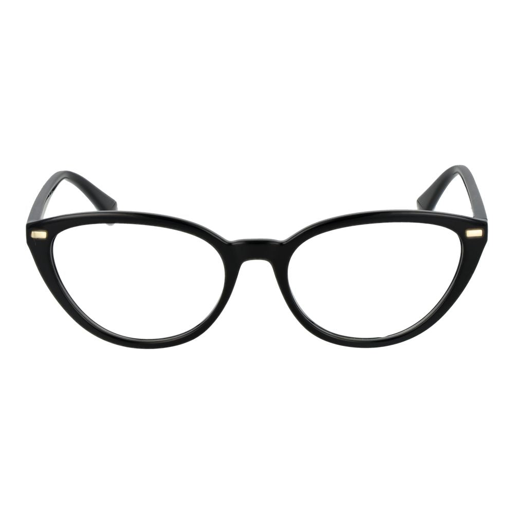 Eyeglasses Frames by Polaroid for women in eco-polyamide and black showcases a refined silhouette, detailed with a black coloured frame finish and a sophisticated full-frame frame design.