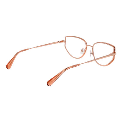Eyeglasses Frames by Max & Co for women in metal and rose-gold showcases an refined full-frame frame design featuring a sophisticated rose-gold coloured frame for an refined and refined aesthetic.