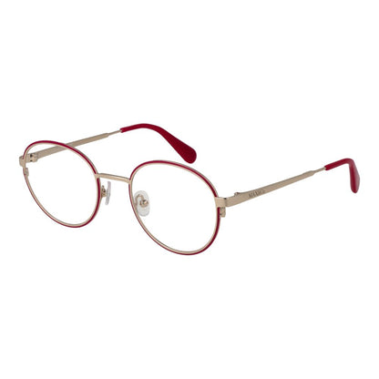 Eyeglasses Frames by Max & Co for women in metal purple features an refined silhouette, showcasing a sophisticated purple coloured frame and refined full-frame frame design for a refined look.