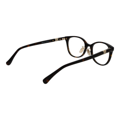 Eyeglasses Frames by Max Mara for women in acetate brown features an refined silhouette, showcasing the refined brown coloured frame and sophisticated full-frame frame design.