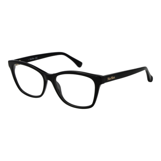 Eyeglasses Frames by Max Mara for women in and black showcases a refined silhouette, detailed with a black coloured frame finish and a sophisticated full-frame frame design.