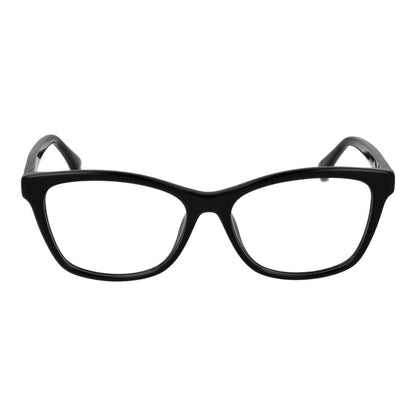 Eyeglasses Frames by Max Mara for women in black features an refined silhouette, showcasing a sophisticated black coloured frame and refined full-frame frame design for a refined look.