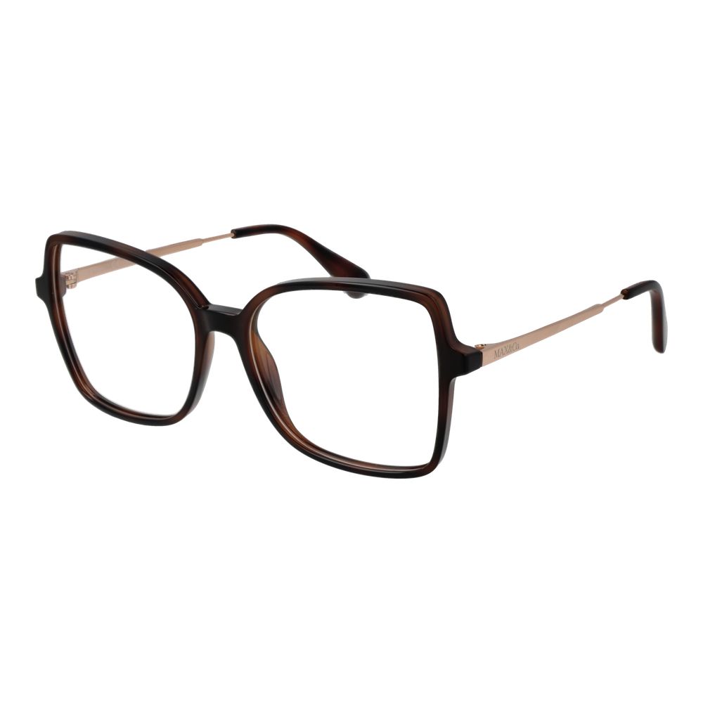 Max & Co Women's Full-Rim Square Stainless Steel Eyeglasses Frames - Brown
