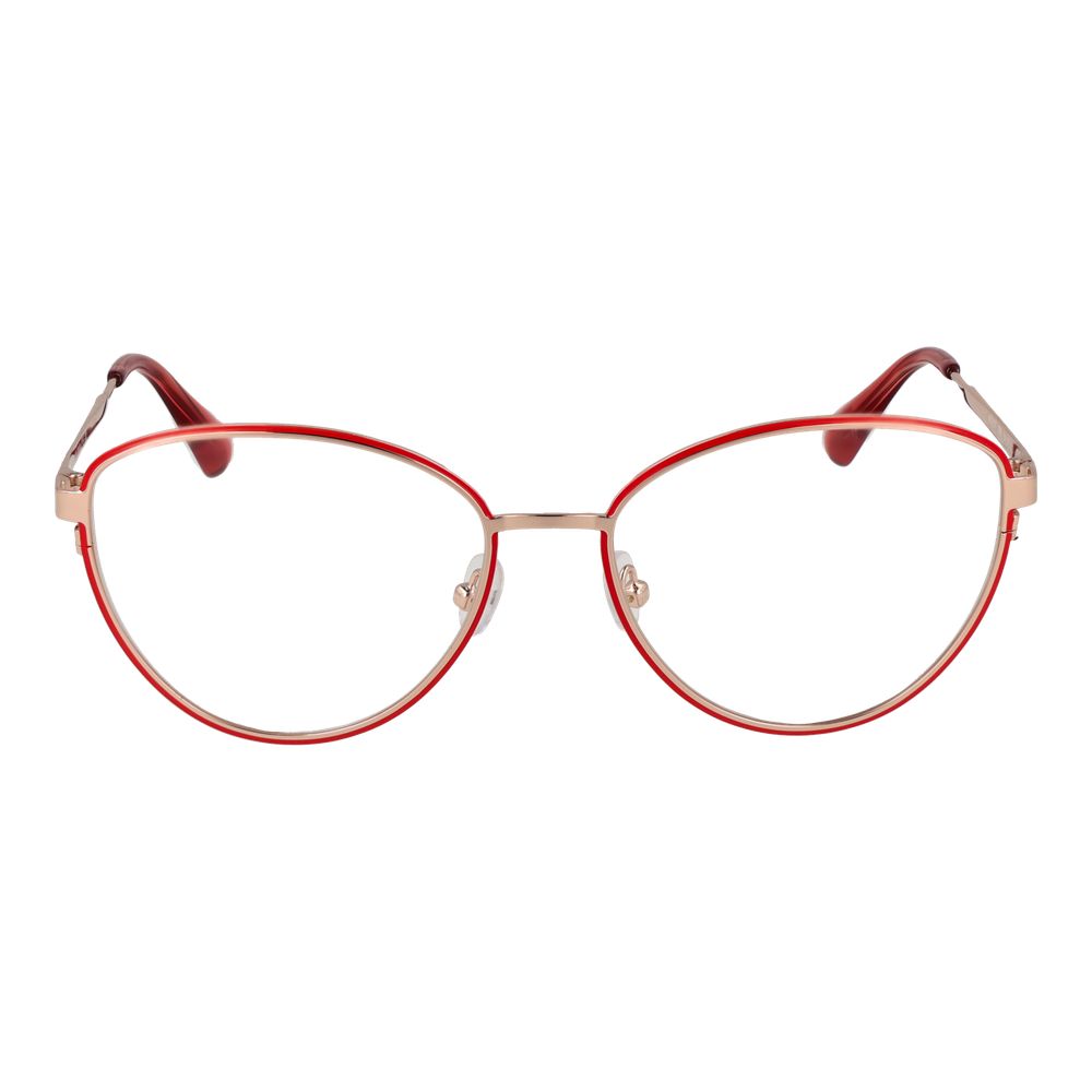 Eyeglasses Frames by Max & Co for women in metal red features a refined silhouette, showcasing a refined red coloured frame and full-frame frame design for a sophisticated, premium look.