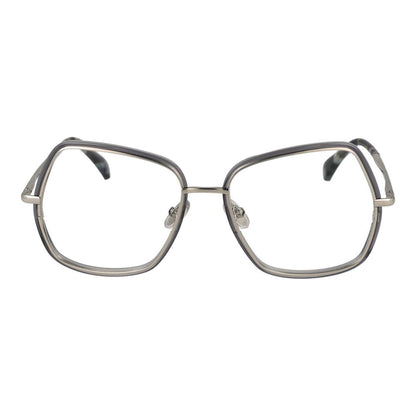 Eyeglasses Frames by Max Mara for women in metal silver showcases a refined full-frame frame design with a refined silver coloured frame finish for a refined and sophisticated look.