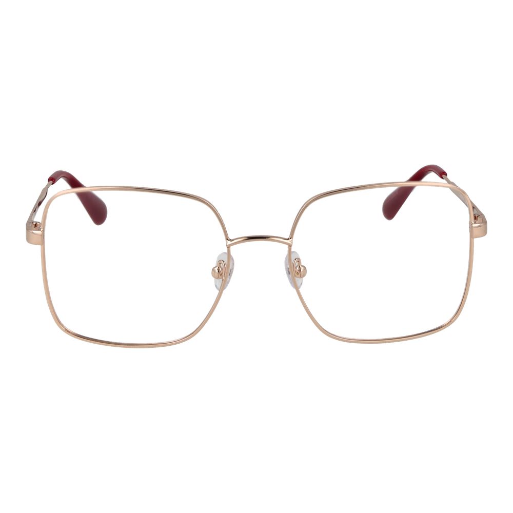 Eyeglasses Frames by Max & Co for women in metal gold showcases a refined full-frame frame design with a refined gold coloured frame finish for a refined and sophisticated look.