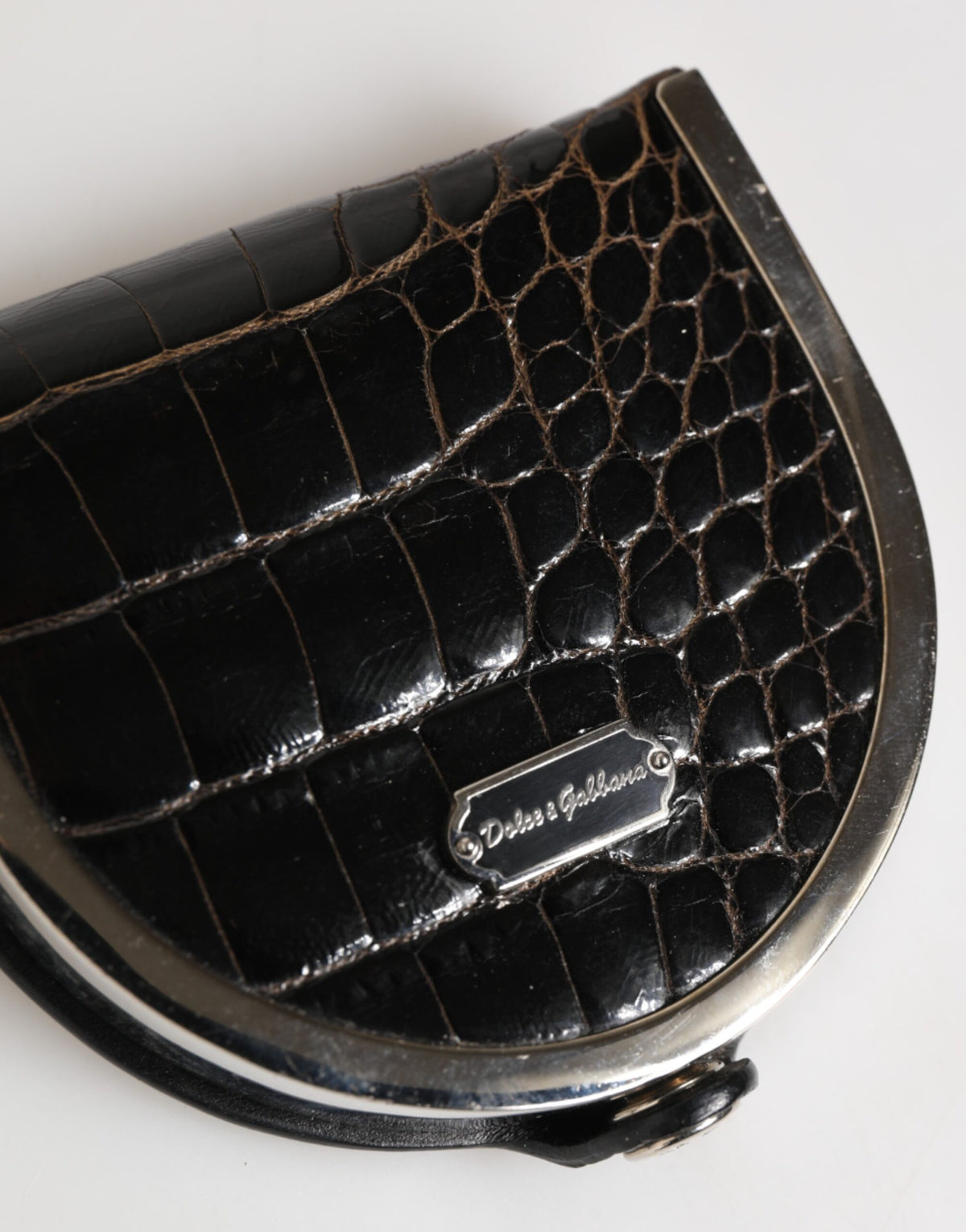 Dolce & Gabbana Exotic Leather Wallet - Black