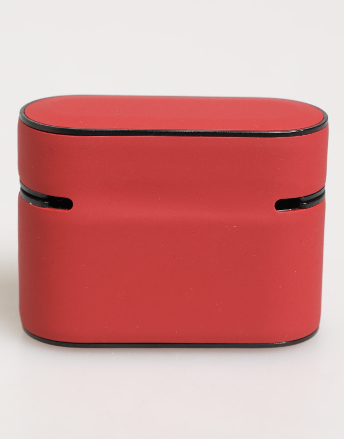 Dolce & Gabbana Polycarbonate PVC Rubber & Silicone Earbuds Carrying Case - Red White