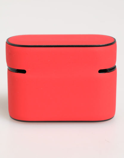 Dolce & Gabbana TU Polycarbonate & PVC Earbuds Carrying Case - Red