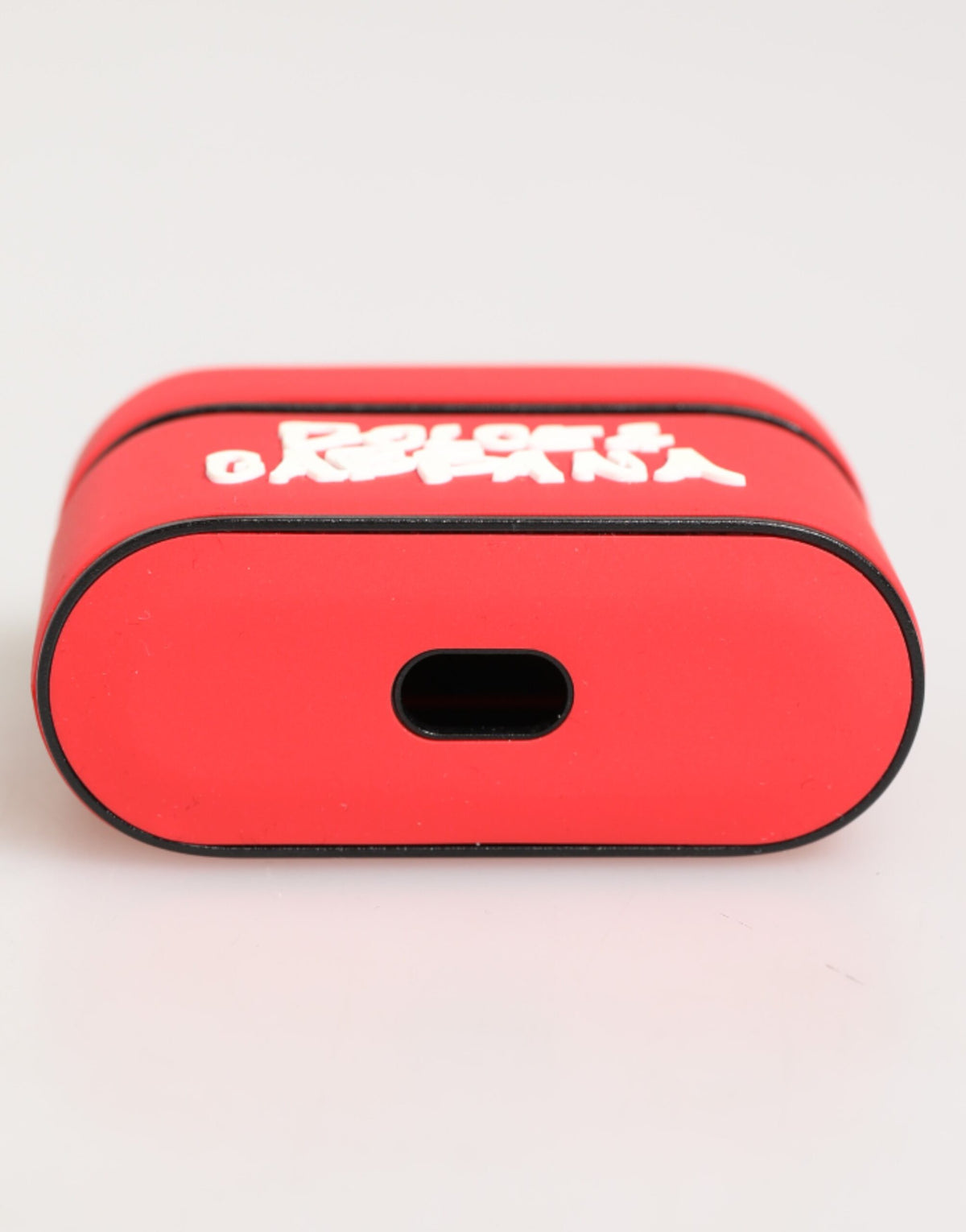 Dolce & Gabbana TU Polycarbonate & PVC Earbuds Carrying Case - Red