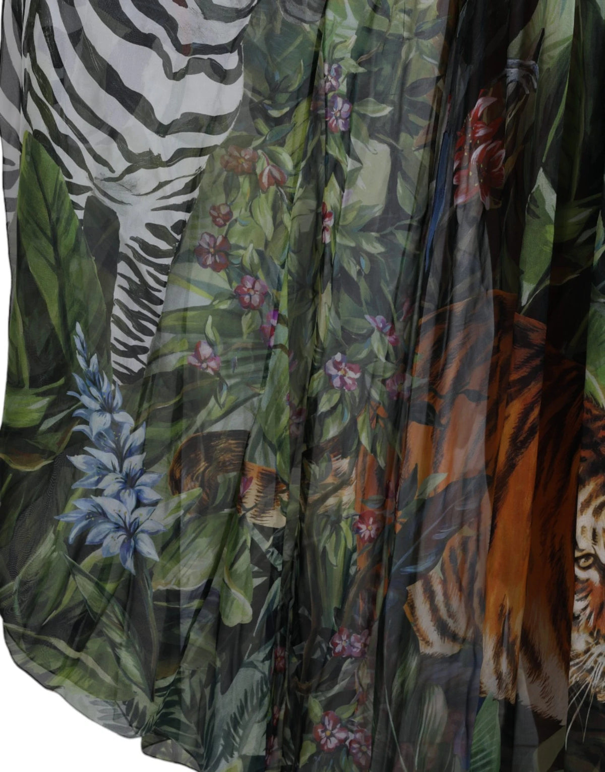 Dolce & Gabbana Women's Silk Maxi Dress - Multicolor Print