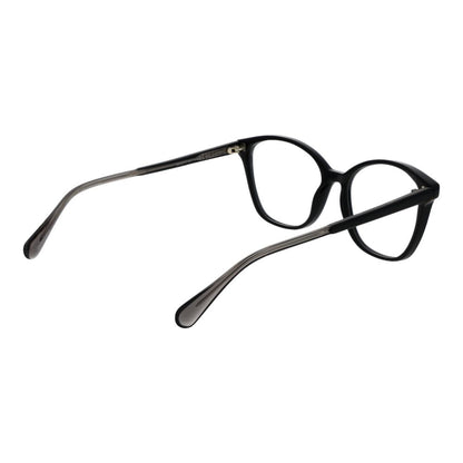 Eyeglasses Frames by Max & Co for women in acetate and black showcases a refined silhouette, detailed with a black coloured frame finish and a sophisticated full-frame frame design.