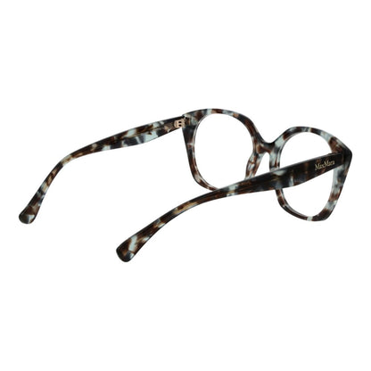 Eyeglasses Frames by Max Mara for women in brown features an refined silhouette, showcasing the refined brown coloured frame and sophisticated full-frame frame design.
