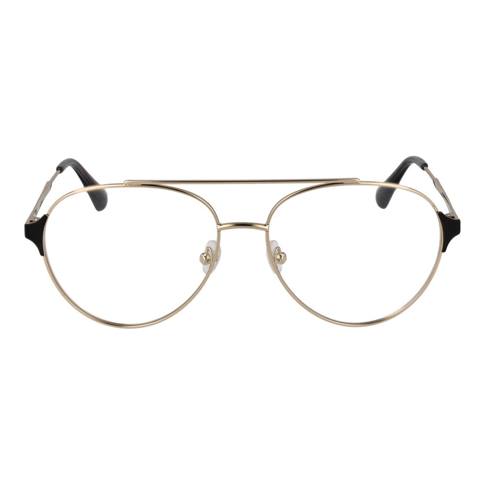 Eyeglasses Frames by Max & Co for women in metal gold showcases a refined full-frame frame design with a refined gold coloured frame finish for a refined and sophisticated look.