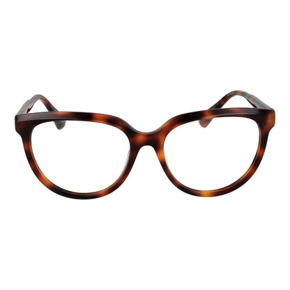 Eyeglasses Frames by Max & Co for women in acetate and brown showcases an refined full-frame frame design featuring a sophisticated brown coloured frame for an refined and refined aesthetic.