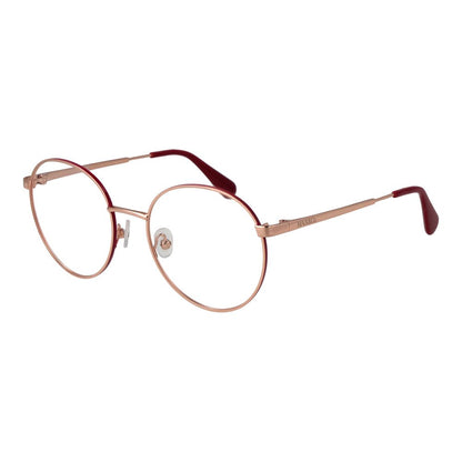 Eyeglasses Frames by Max & Co for women in metal rose-gold features an refined silhouette, showcasing a sophisticated rose-gold coloured frame and refined full-frame frame design for a refined look.