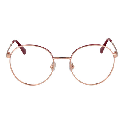 Eyeglasses Frames by Max & Co for women in metal rose-gold showcases a refined full-frame frame design with a refined rose-gold coloured frame finish for a refined and sophisticated look.