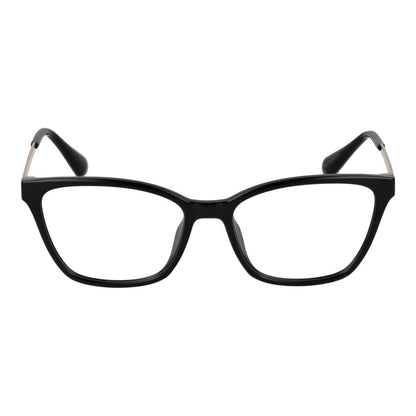 Eyeglasses Frames by Max & Co for women in plastic black features an refined silhouette, showcasing a sophisticated black coloured frame and refined full-frame frame design for a refined look.