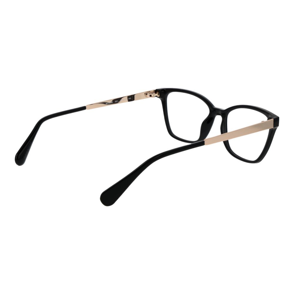 Eyeglasses Frames by Max & Co for women in plastic and black showcases a refined silhouette, detailed with a black coloured frame finish and a sophisticated full-frame frame design.
