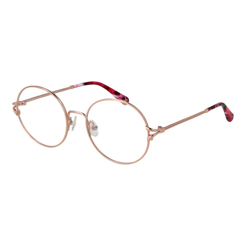 Eyeglasses Frames by Christian Lacroix for women in and rose-gold showcases an refined full-frame frame design featuring a sophisticated rose-gold coloured frame for an refined and refined aesthetic.