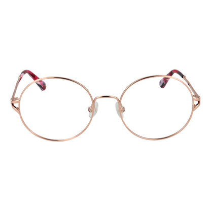 Eyeglasses Frames by Christian Lacroix for women in rose-gold features an refined silhouette, showcasing a sophisticated rose-gold coloured frame and refined full-frame frame design for a refined look.
