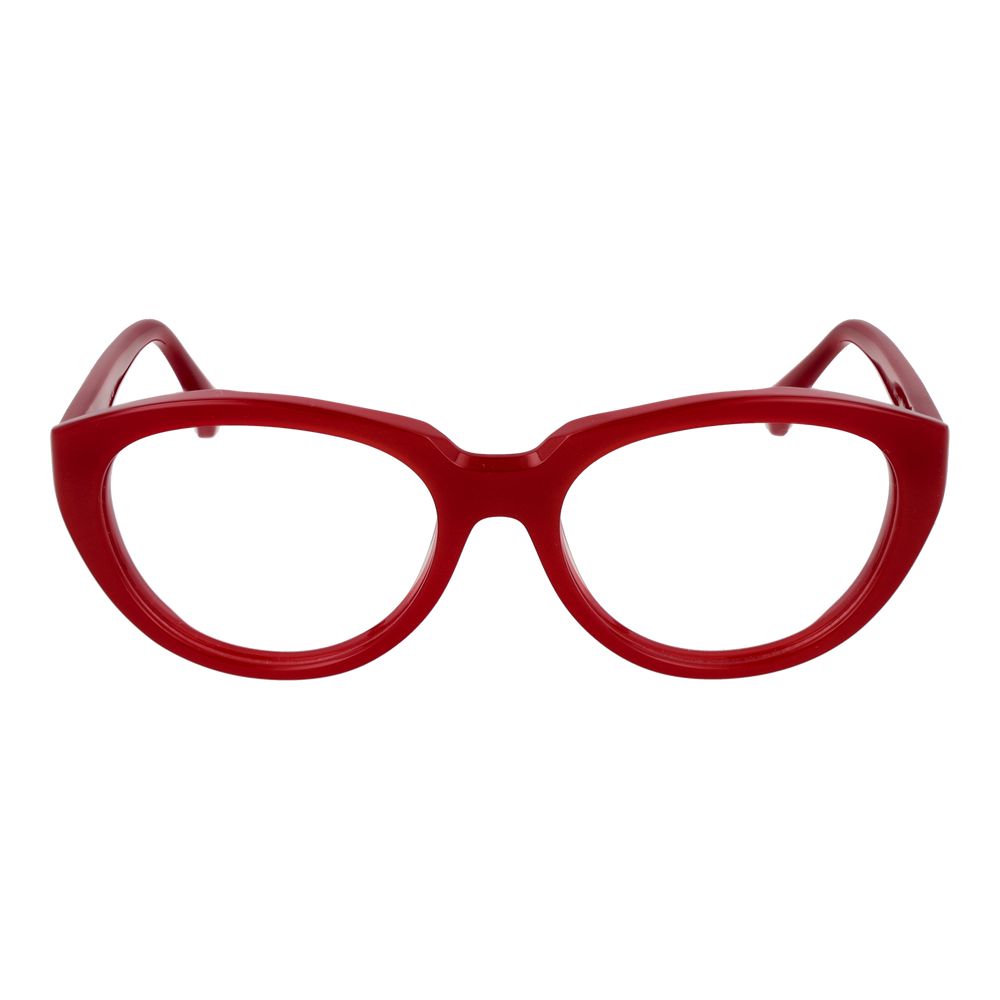 Max Mara Women's Full-Rim Cat-Eye Acetate Eyeglasses Frames - Red