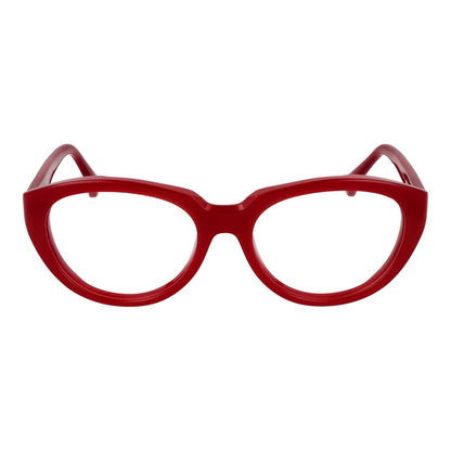 Max Mara Women's Full-Rim Cat-Eye Acetate Eyeglasses Frames - Red
