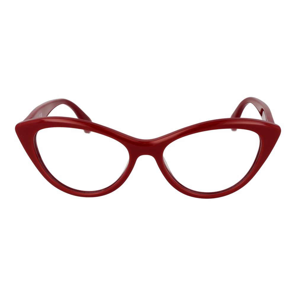Eyeglasses Frames by Max Mara for women in multicolor & red features an refined silhouette, showcasing a sophisticated multicolor coloured frame and refined full-frame frame design for a refined look.