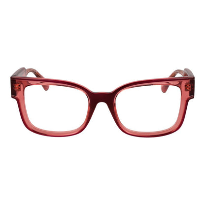 Eyeglasses Frames by Max & Co for women in stainless steel and red showcases a refined silhouette, detailed with a red coloured frame finish and a sophisticated full-frame frame design.