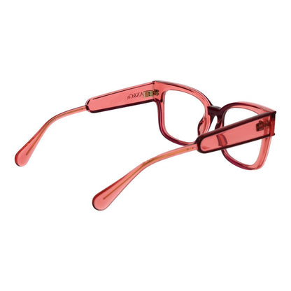 Eyeglasses Frames by Max & Co for women in stainless steel red features an refined silhouette, showcasing the refined red coloured frame and sophisticated full-frame frame design.