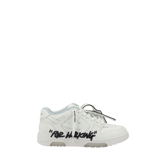Sneakers by Off-White for men in bos taurus calf leather white presents a sumptuous silhouette as Men's Low Top Bos Taurus Calf Leather Sneakers, expertly defined by a sumptuous low-top style for a sumptuous, high-fashion look.