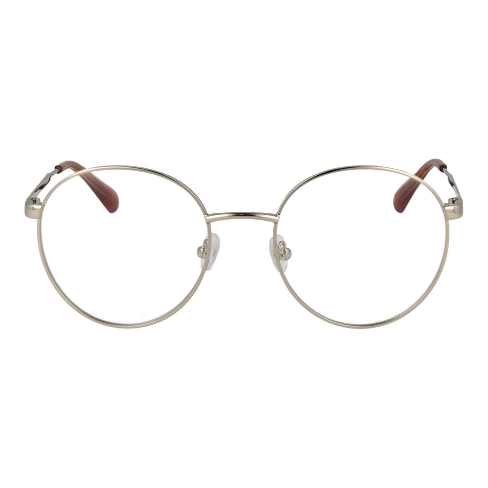 Eyeglasses Frames by Max & Co for women in metal gray features a refined silhouette, showcasing a refined gray coloured frame and full-frame frame design for a sophisticated, premium look.