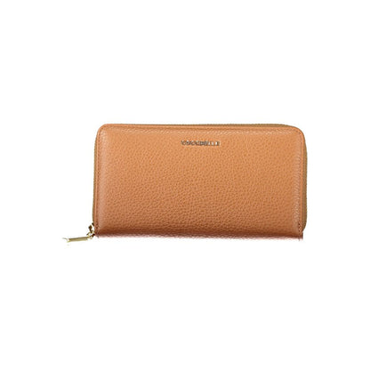 Coccinelle Gala Metallic Soft Leather Wallet - Brown