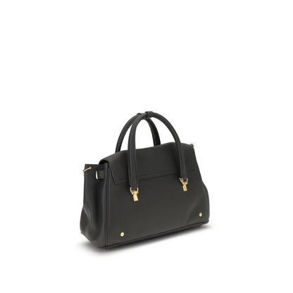 Shoulder Bag by Thom Browne for women in bio-acetate & bos taurus grained calf leather gray, signature & striped features a distinguished silhouette, showcasing a secure and distinguished internal-pockets with versatile shoulder-strap & handle for a distinguished finish.