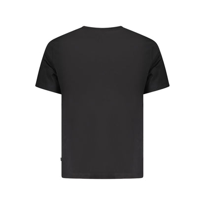 Guess Jeans Men's Regular-Fit Crew Neck Cotton T-Shirt - Black Signature Print