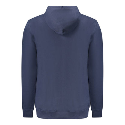 Hooded Sweatshirt Hoodie by Tommy Hilfiger for men in cotton blue & print features a authentic silhouette, showcasing a sophisticated and authentic detail for a refined finish.