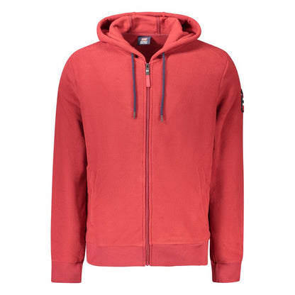 Hooded Sweatshirt Hoodie by Norway 1963 for men in polyester red features a slouchy chic silhouette, detailed with a slouchy chic and a signature hooded neckline for an elevated aesthetic.