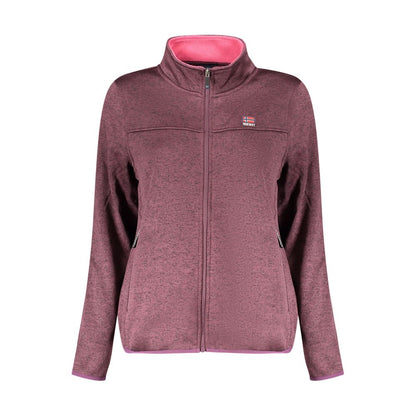Sweatshirt by Norway 1963 for women in polyester purple showcases a slouchy chic silhouette, artfully detailed with a slouchy chic and for a slouchy chic finish.
