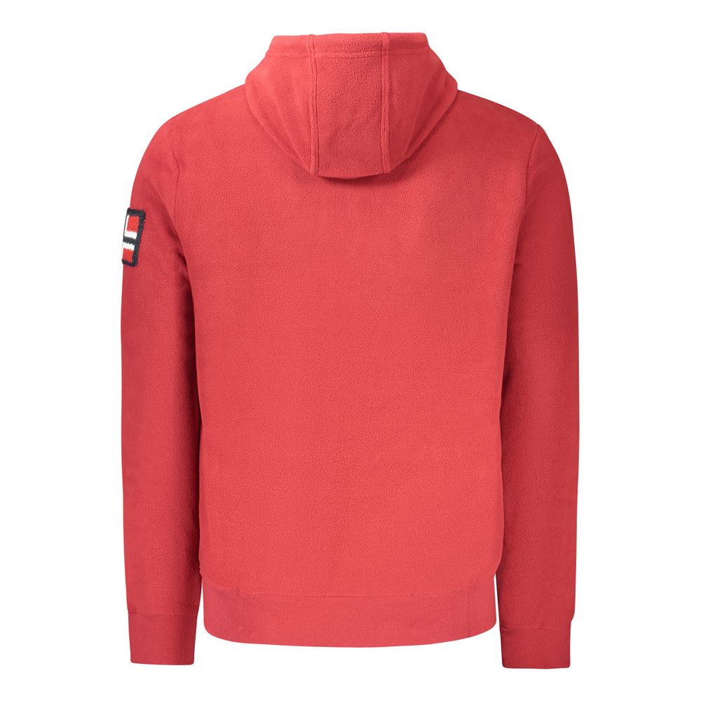 Hooded Sweatshirt Hoodie by Norway 1963 for men in polyester red features an luminous silhouette, showcasing a sophisticated hooded neckline and for a truly luminous look.