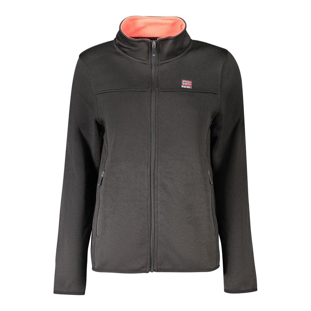 Sweatshirt by Norway 1963 for women in polyester canvas black features a unrivaled silhouette with a refined and unrivaled detailing for a sophisticated look.